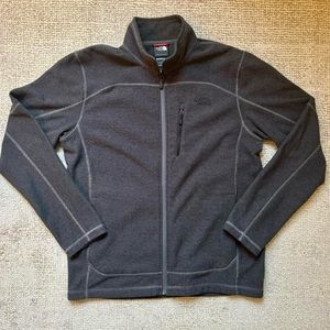 Men’s large zip-up North Face top